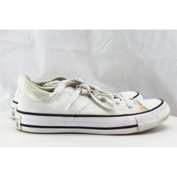 Converse all Star Women Size 6 M Shoes Off White Low Top Fabric 557971f‎ - Picture 4 of 9